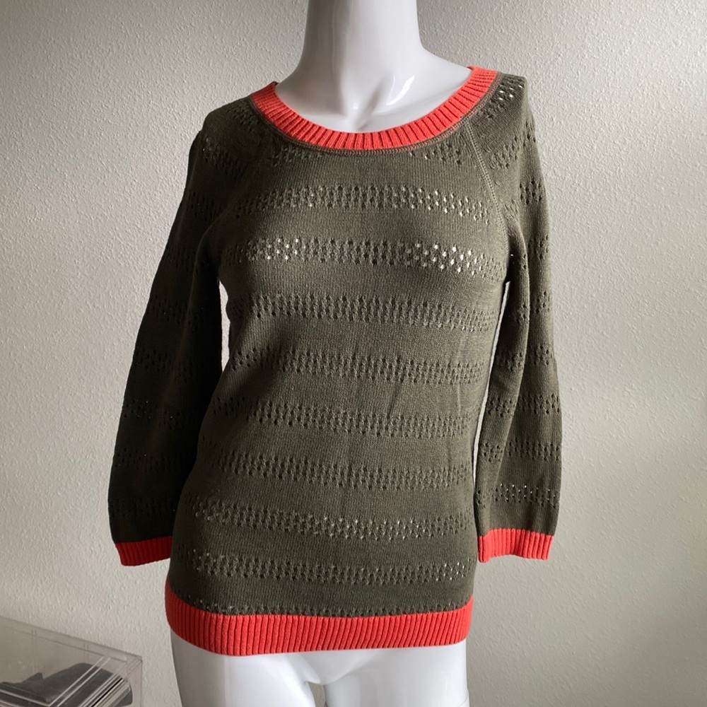 COPPER KEY KNIT SWEATER TOP SIZE S MSRP $29.00 NWT